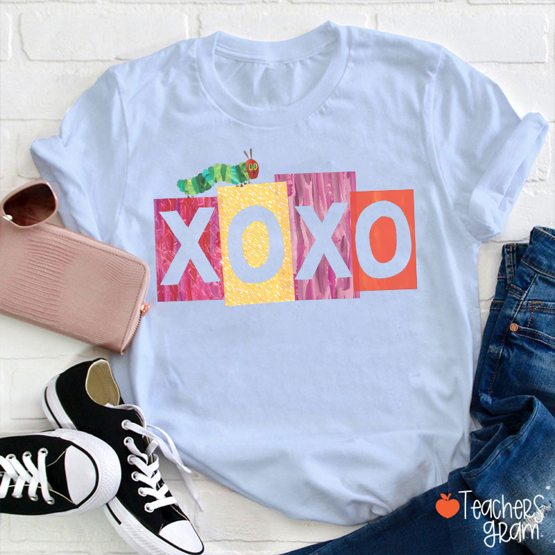 Xoxo Caterpillar Teacher T-Shirt