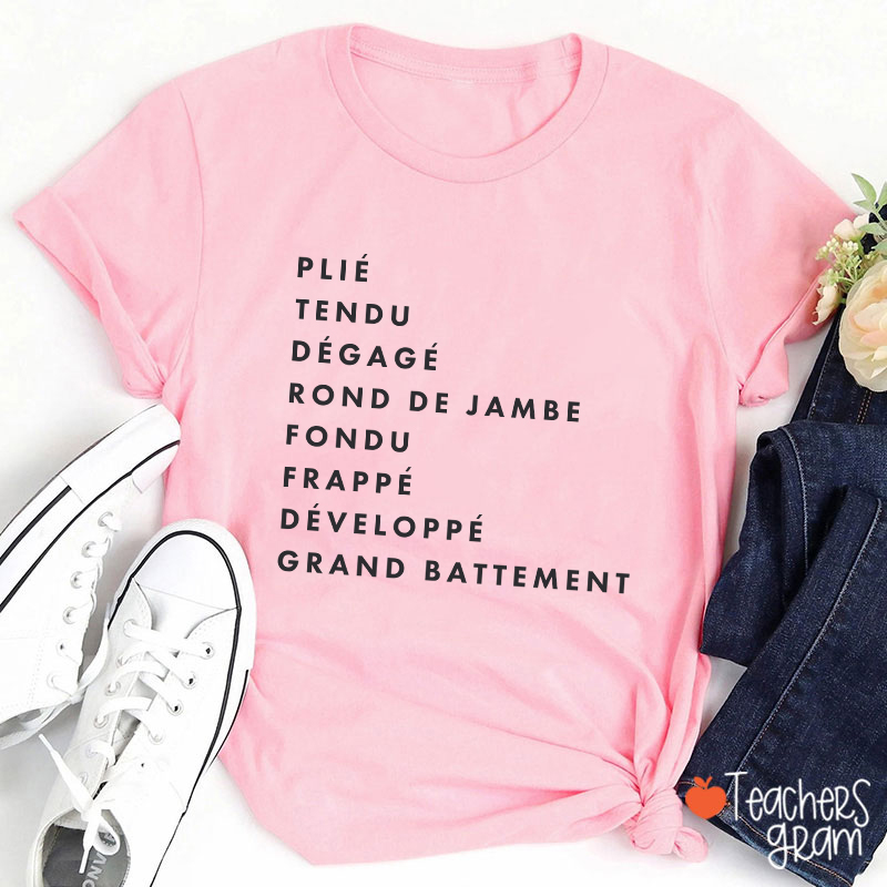 Ballet Barre Teacher T-Shirt