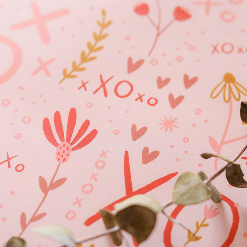 Valentine's Day XOXO Cute Pink Love Teacher