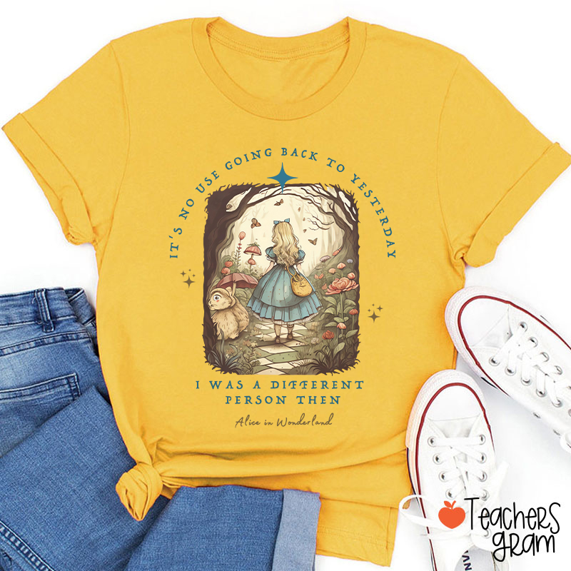 Alice In Wonderland Teacher T-Shirt