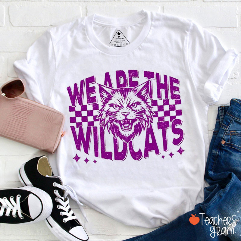 Personalized Mascot And Color We Are The Teacher T-Shirt