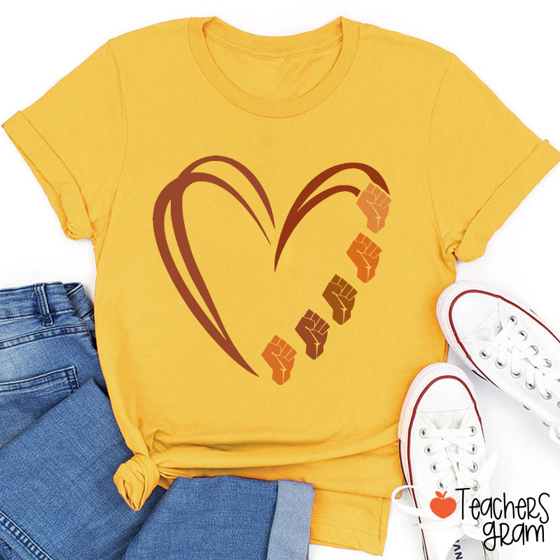 Black History Month Teacher T-Shirt