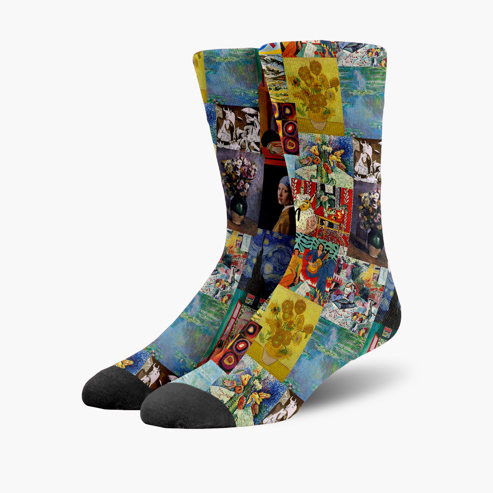 Falling Into The Ocean Of Art Teacher Socks