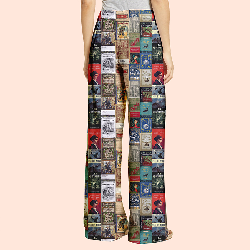 Masterpiece Literature Teacher Wide Leg Pants