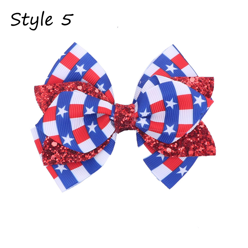 Independence Day Hair Clips