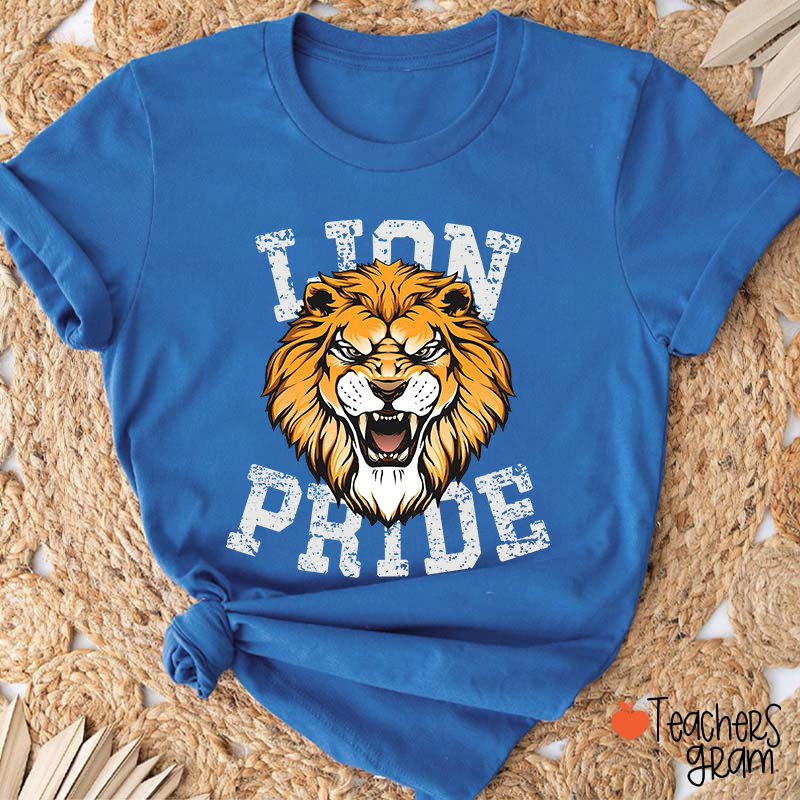 Personalized Mascot Pride Teacher T-Shirt