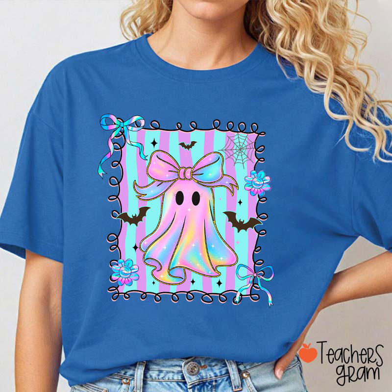 Neon Ghost Teacher T-Shirt