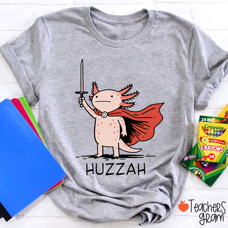 Funny Axolotl Meme Teacher T-Shirt