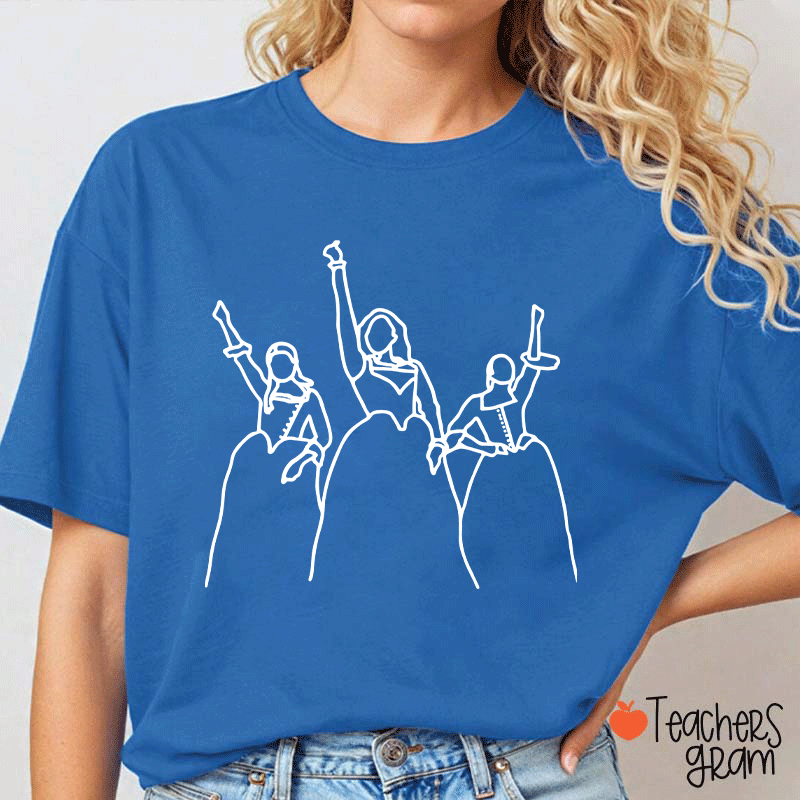 Hamilton Silhouette Teacher T-shirt