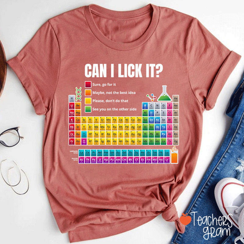 Chemical Periodic Table Teacher T-shirt