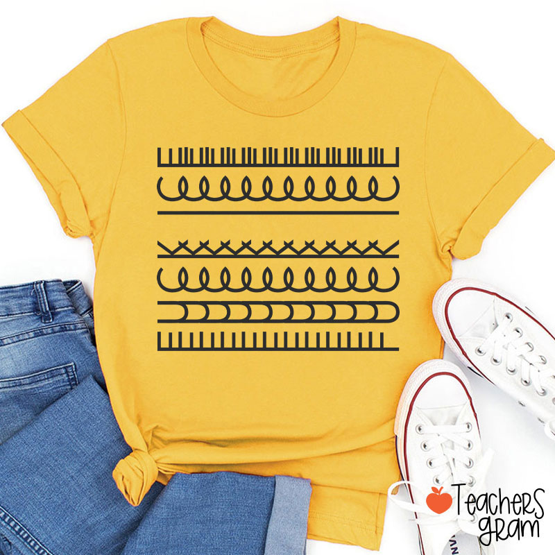 Mature Resistance Hidden Message Teacher T-Shirt