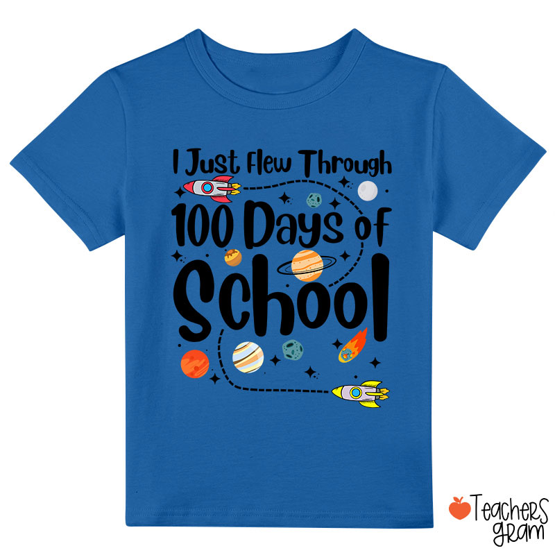 I Just Flew Through 100 Days Of School Class T-Shirt