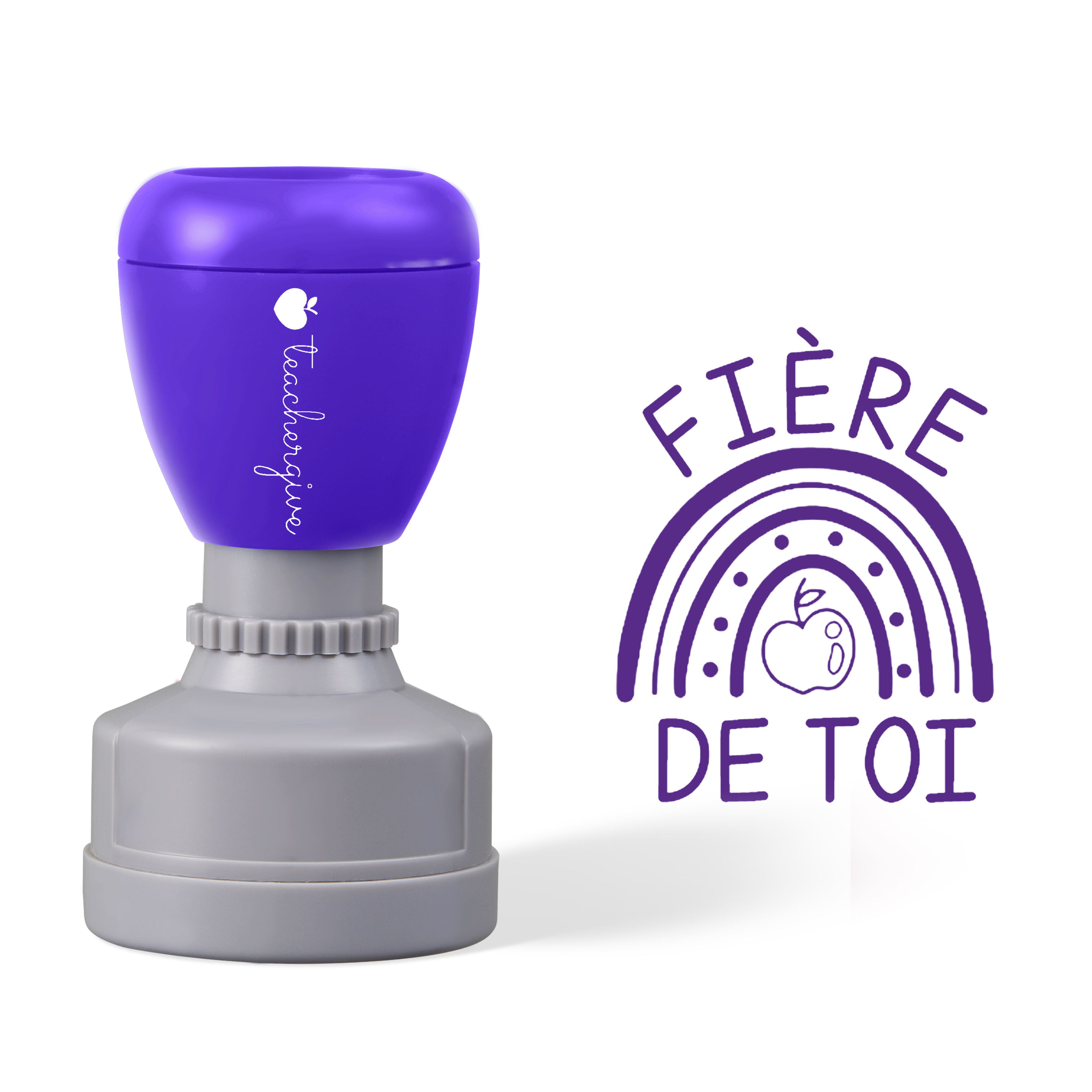 Fière de toi Teacher Stamp