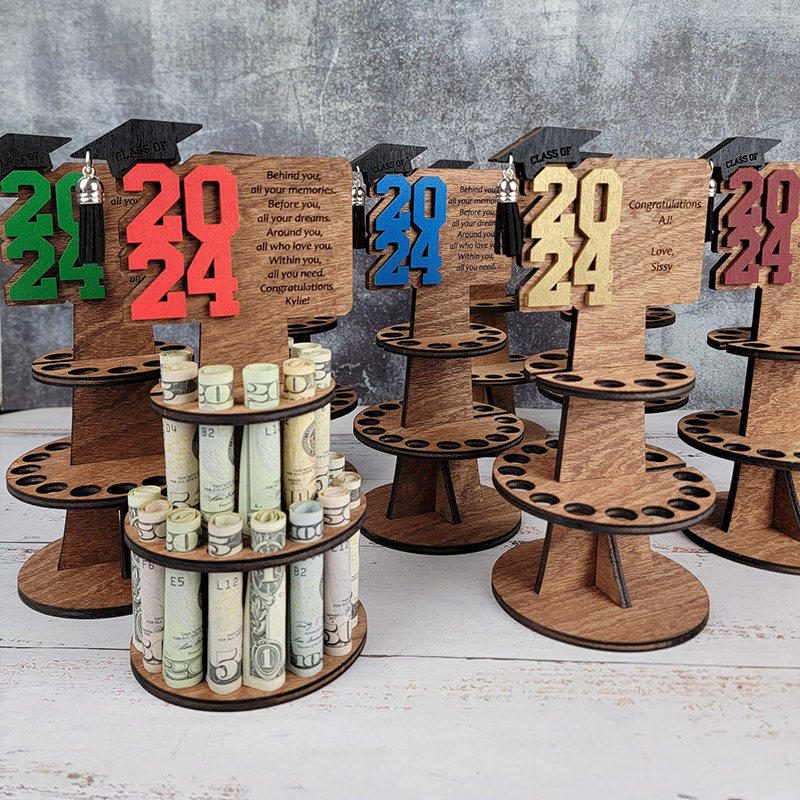 Personalized Graduation Tiered Money Holder