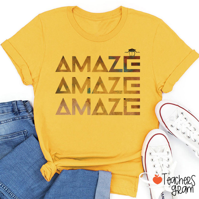 Amaze Sci-Fi Book Fan Teacher T-Shirt