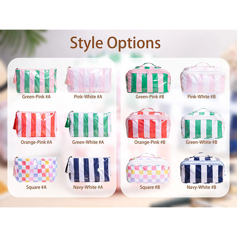 Personalized Embroidered Waterproof Beach Makeup Bag