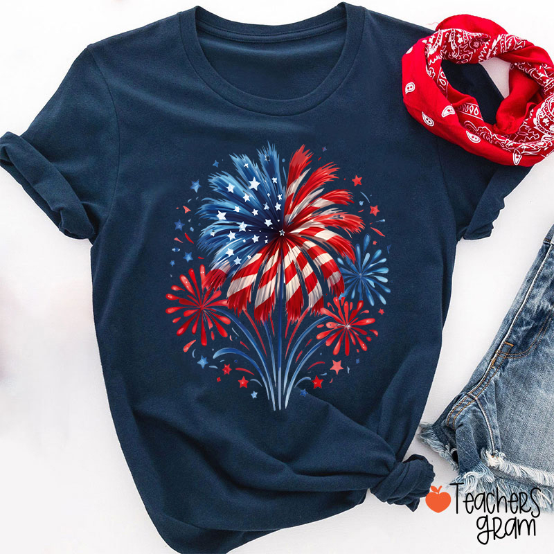 Fireworks USA Teacher T-Shirt
