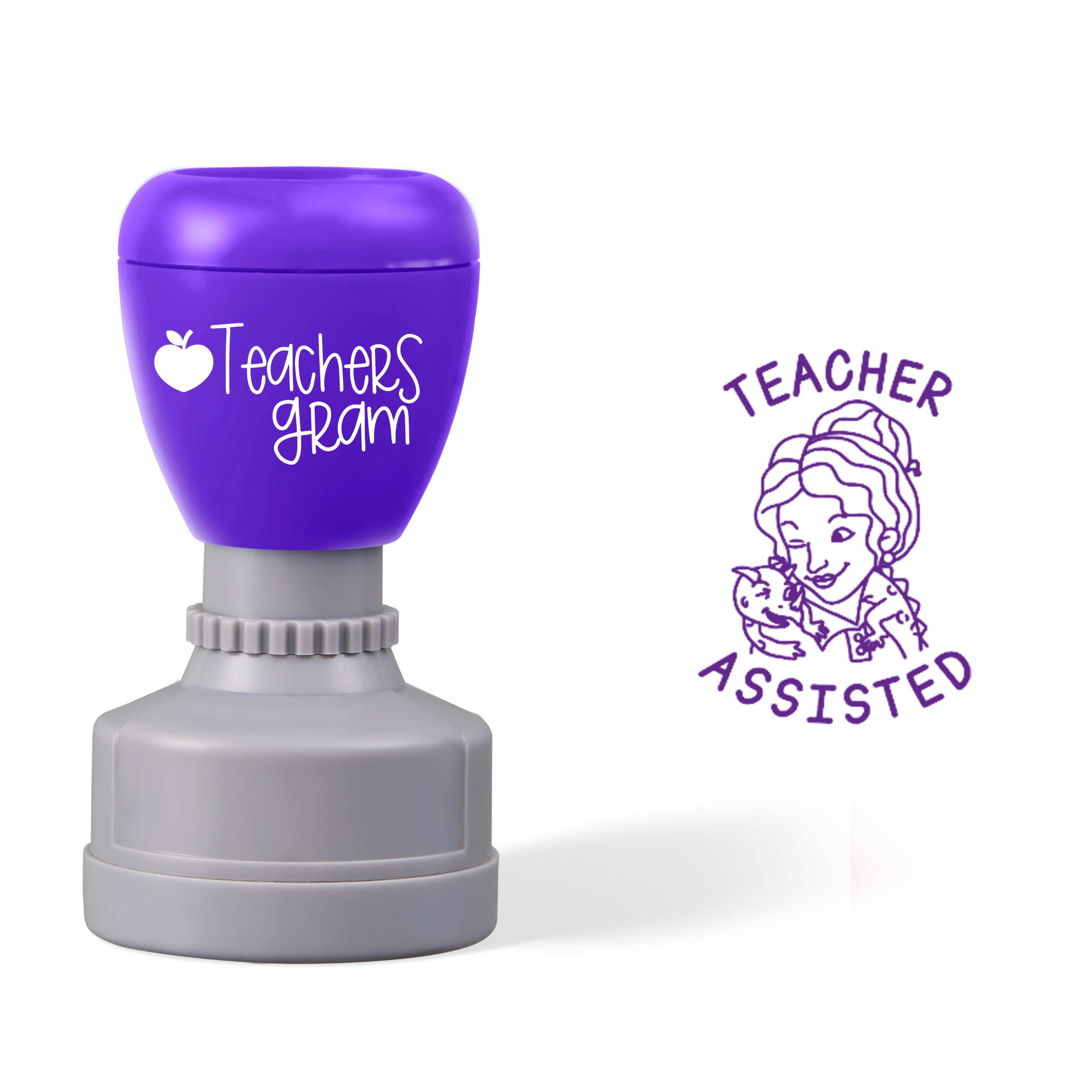 Magic Teacher Assisted Teacher Stamp-Teachersgram