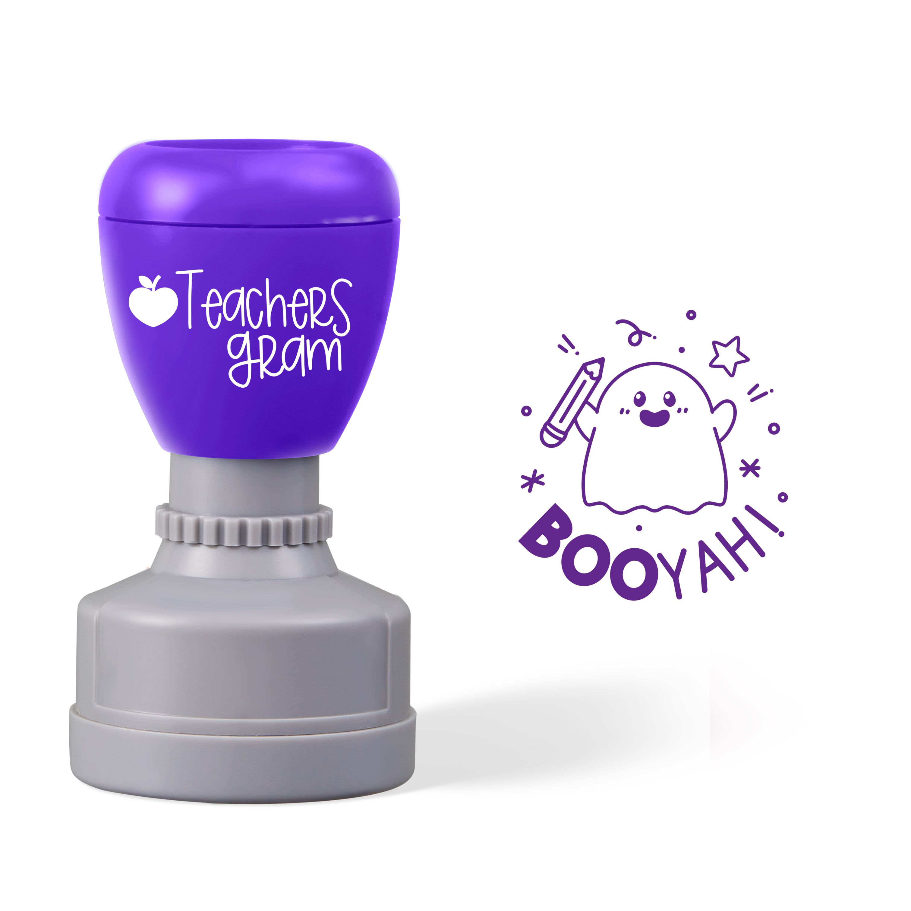 Boo Yah Teacher Stamp