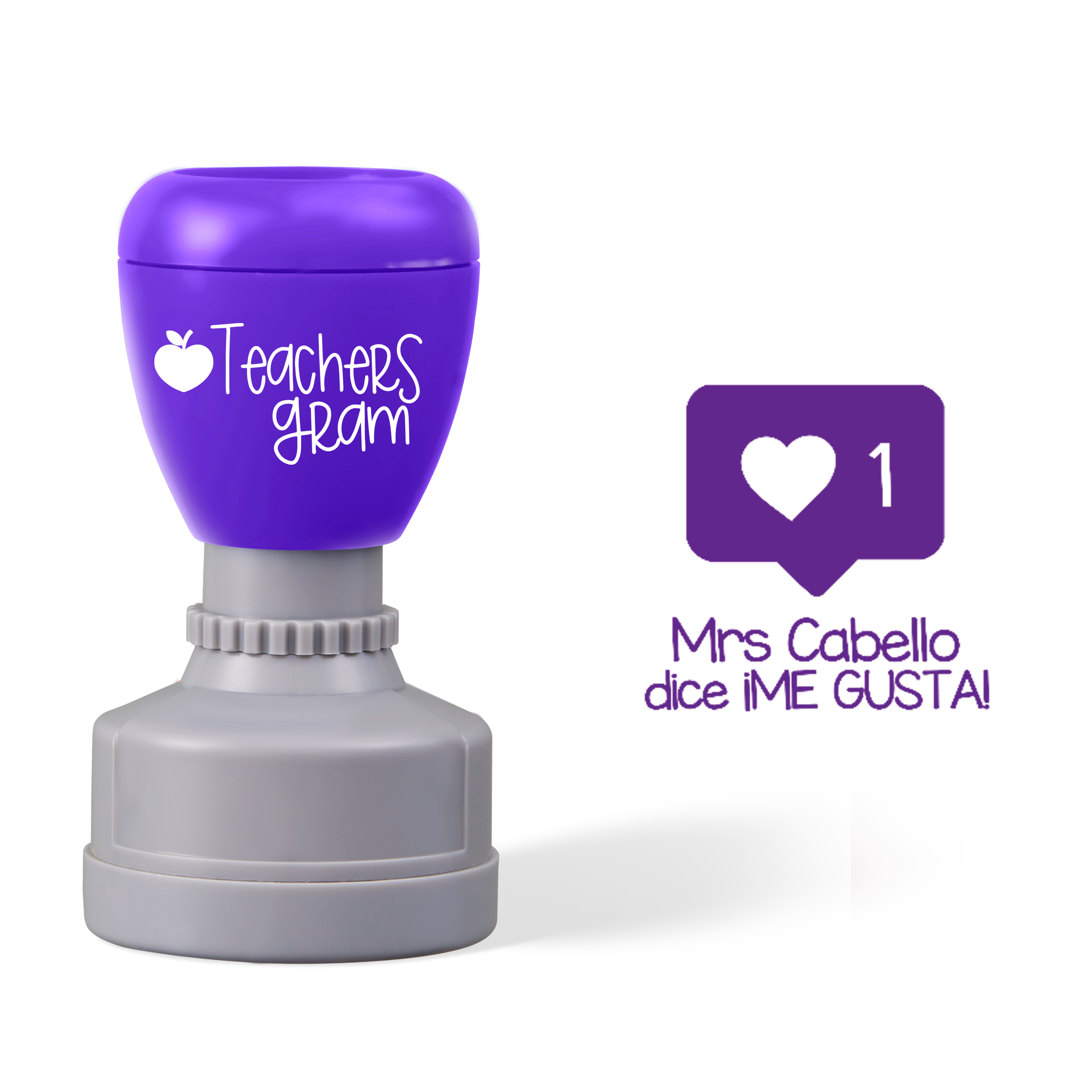 ME GUSTA Spanish Teacher Stamp
