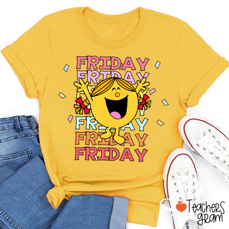 Friday It's Friyay Teacher T-Shirt