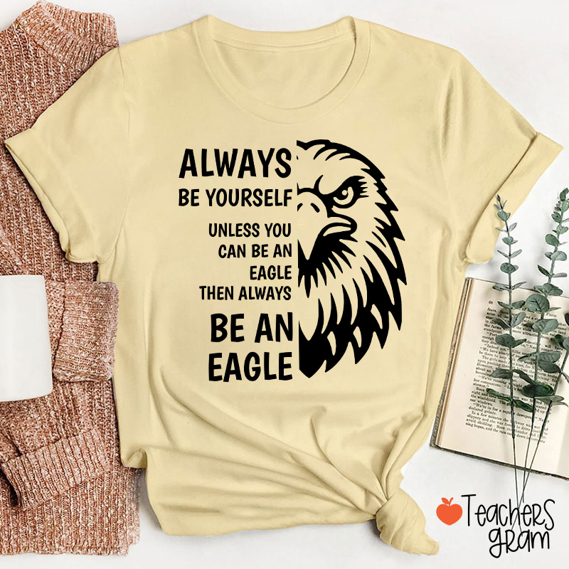 Personalized Mascot Silhouette Quote Teacher T-Shirt