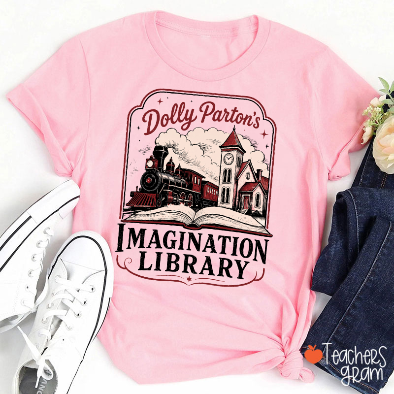 Dolly Parton's Imagination Library Teacher T‑Shirt