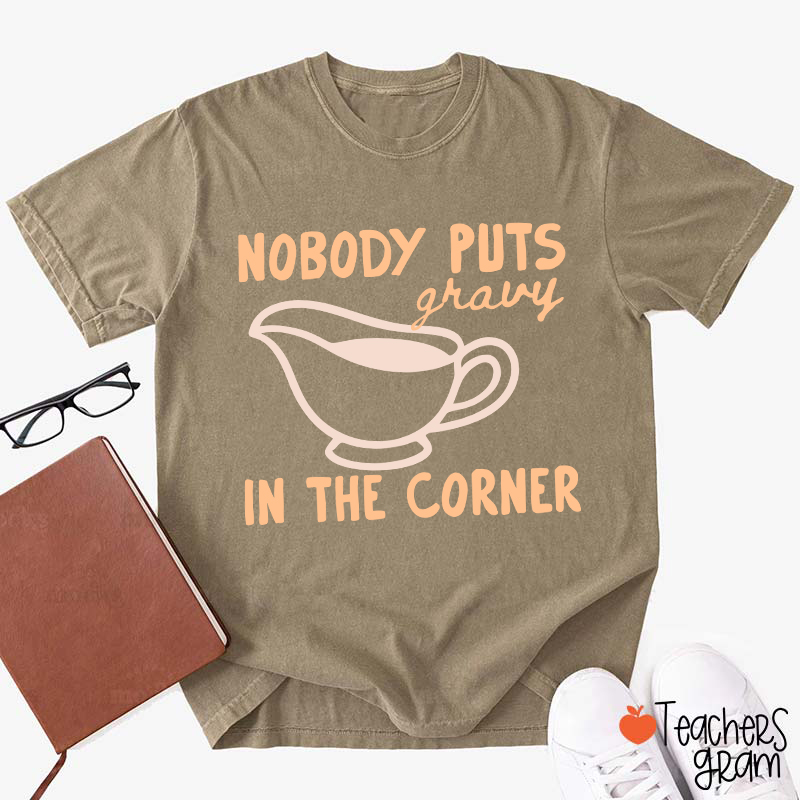 Personalized Thanksgiving Group Teacher T-Shirt