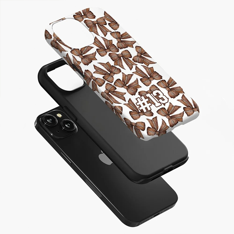 Personalized Sport Bow Tie Teacher Phone Case