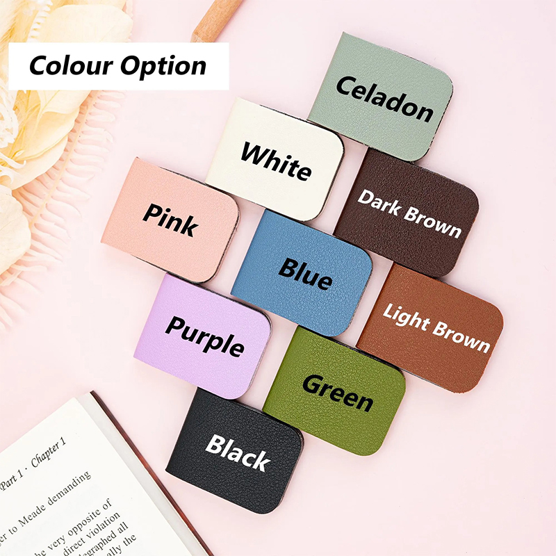 Personalized Floral Initial Teacher Magnetic Bookmark