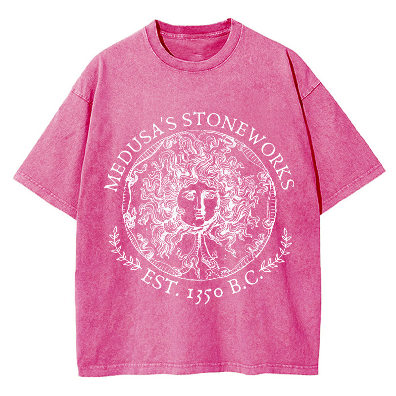 Medusa's Stoneworks Teacher Washed T-Shirt