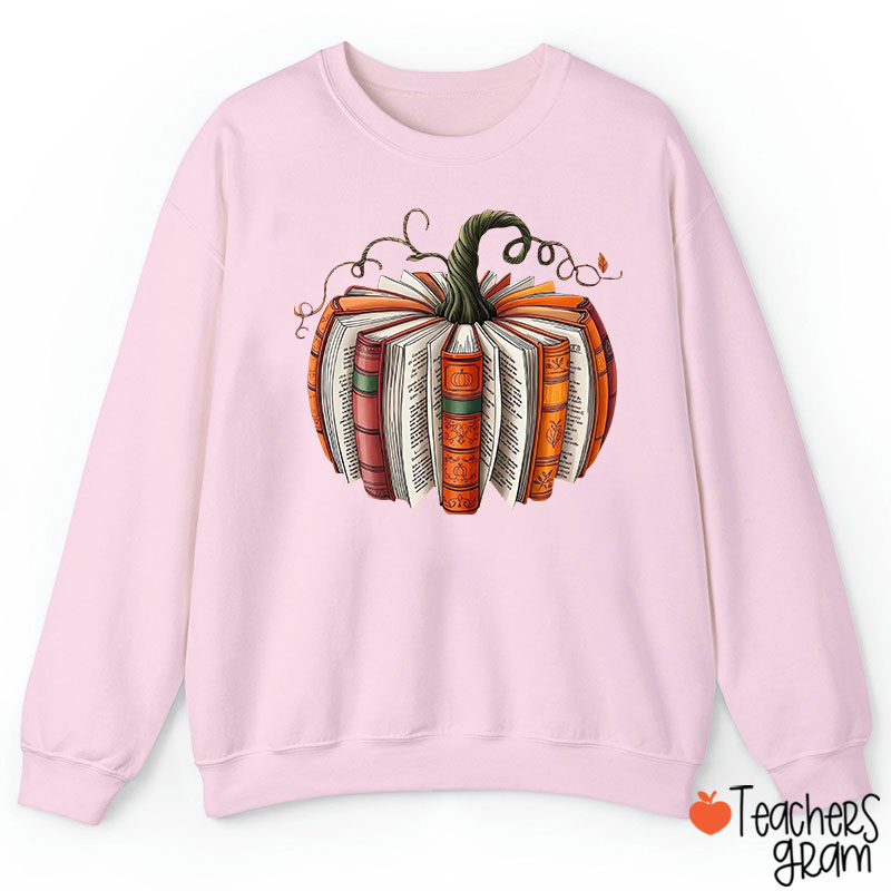 Pumpkin Book  Teacher Sweatshirt