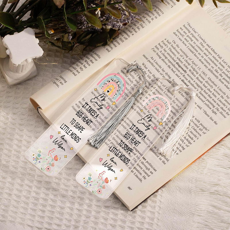 Personalized Appreciation Gift For Teacher Bookmark