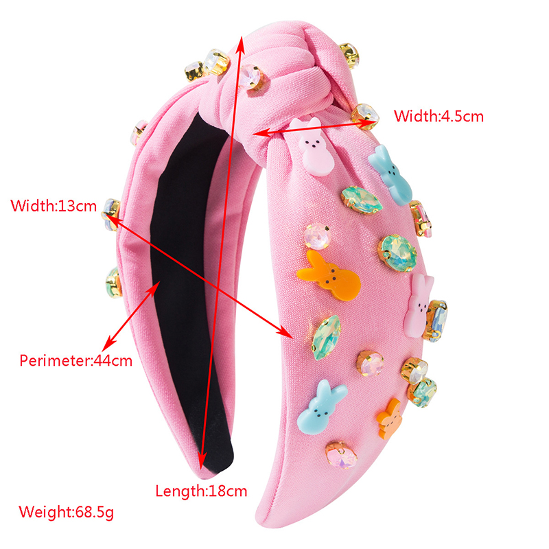 Candy Bunny Easter Rhinestone Teacher Headband