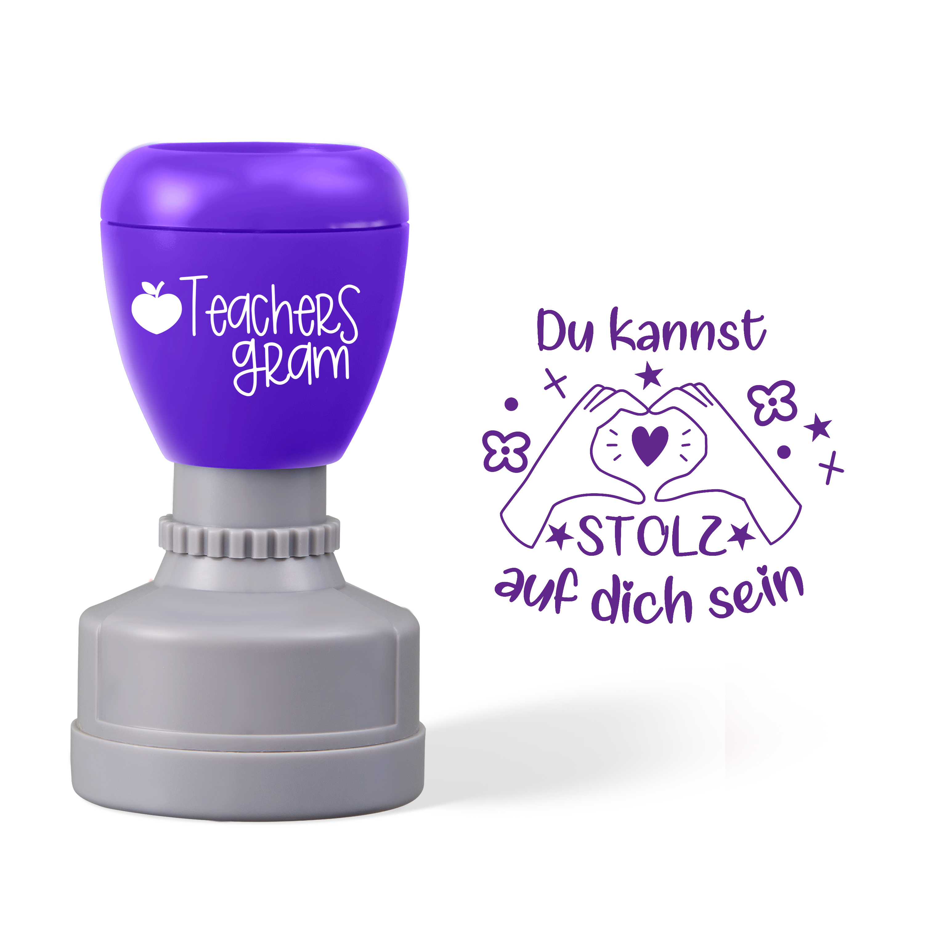 Du Kannst Stolz Auf Dich Sein German Teacher Stamp