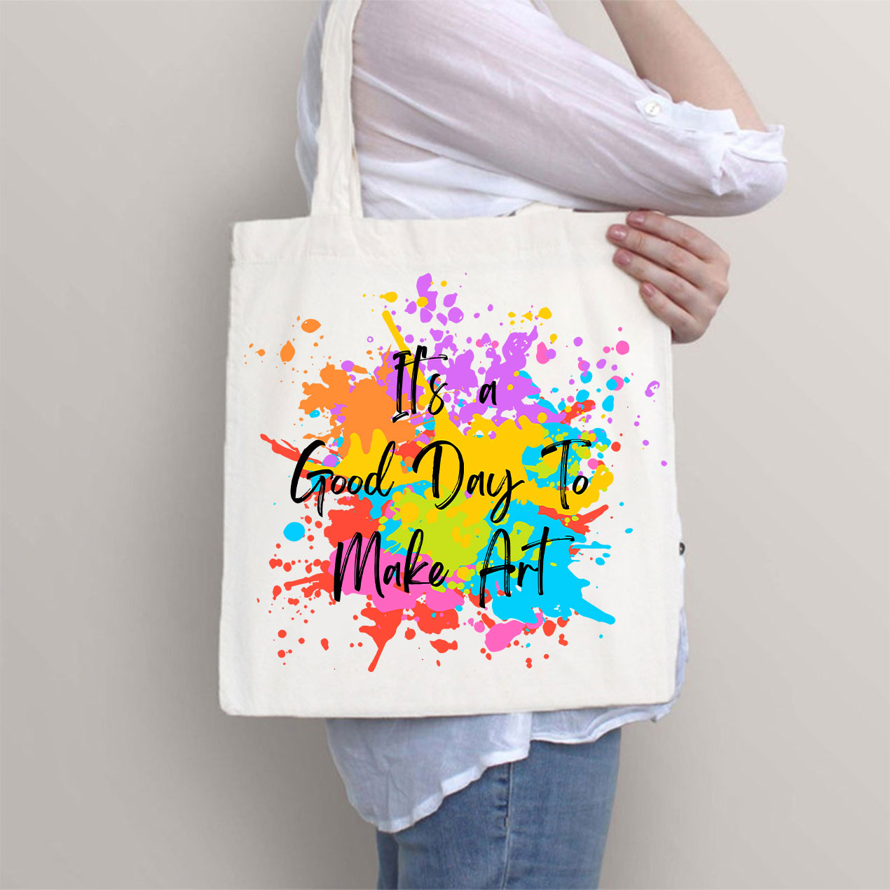 It's A Good Day To Make Art Teacher Tote Bag