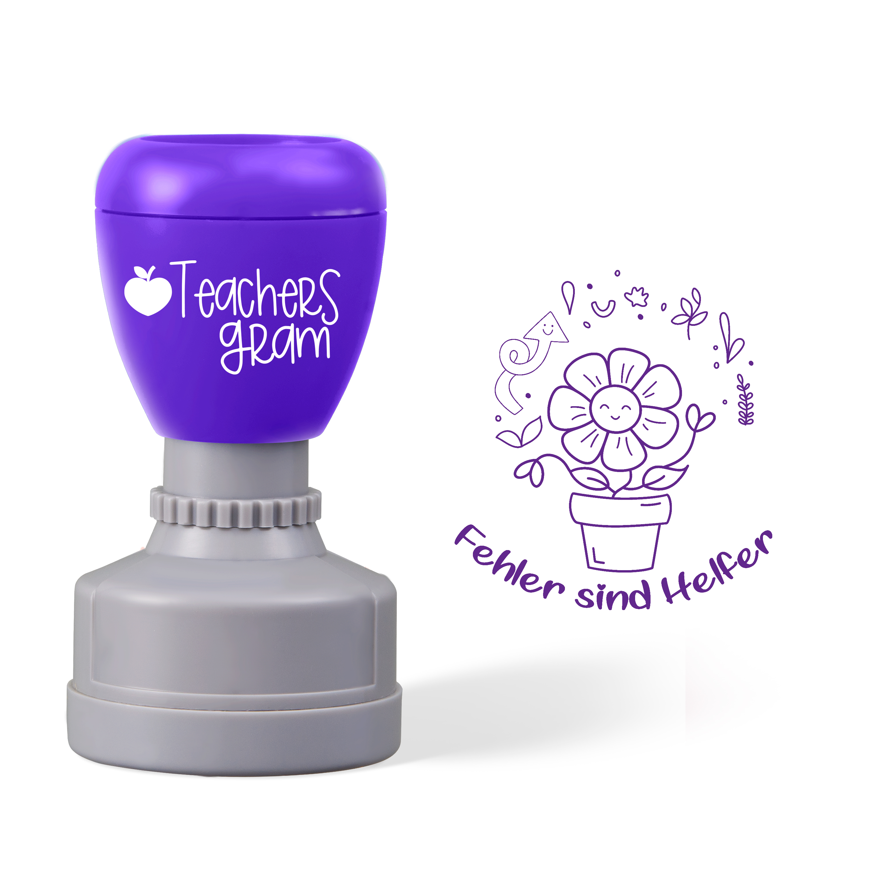 Fehler Sind Helfer German Teacher Stamp