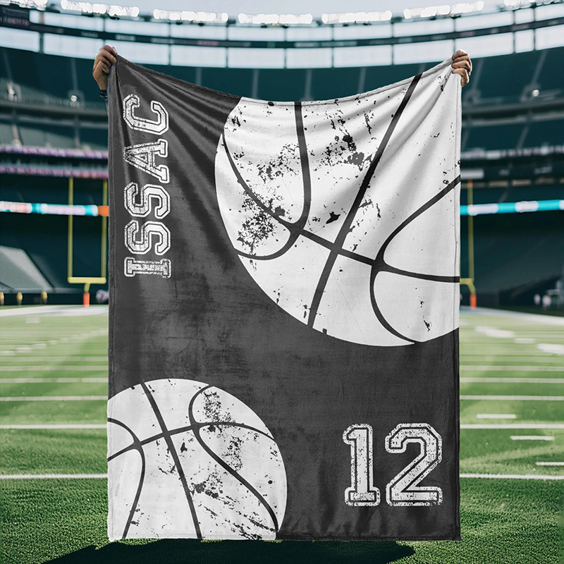 Personalized Sports TeamTeacher Blanket