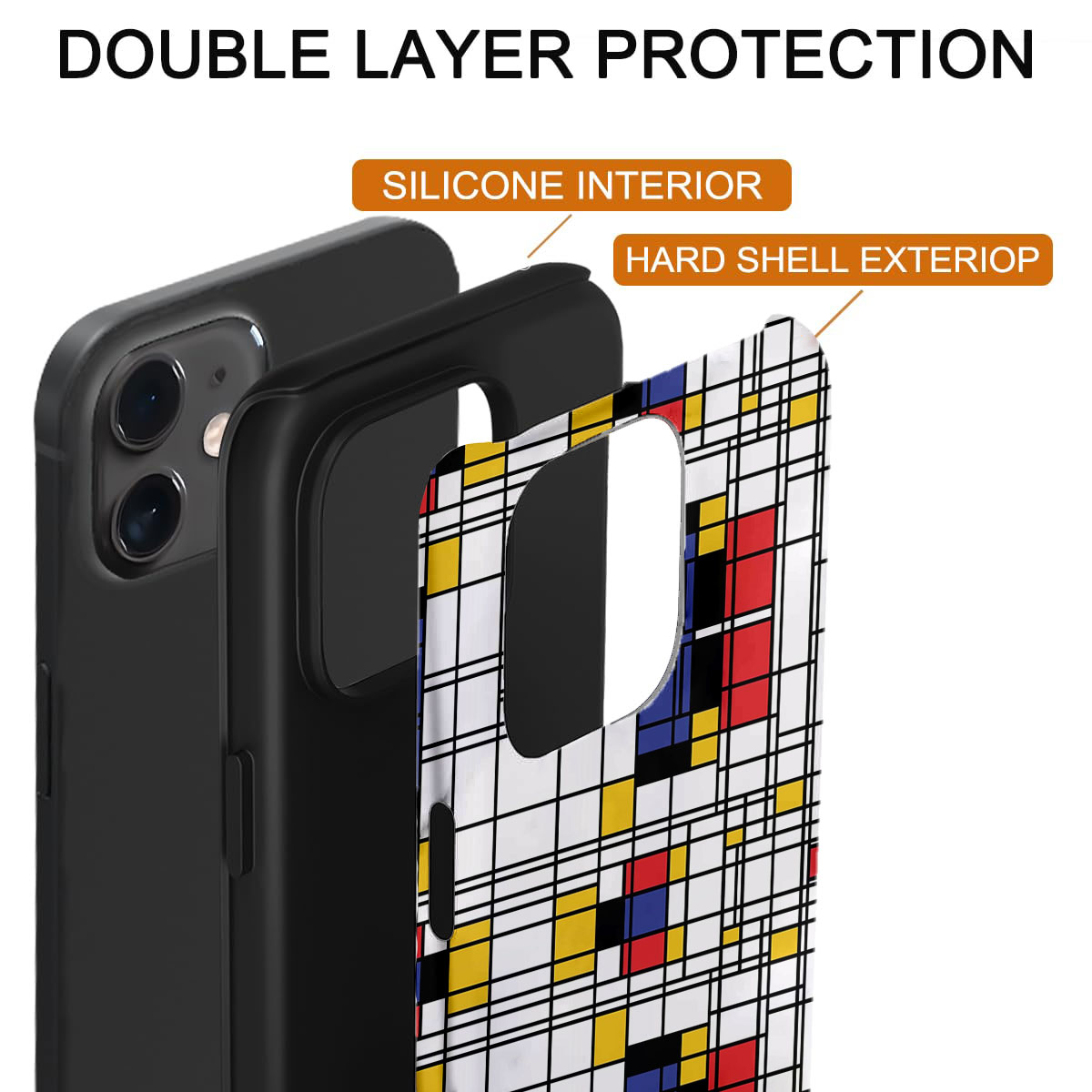 Seamless Abstract Pattern Teacher Case