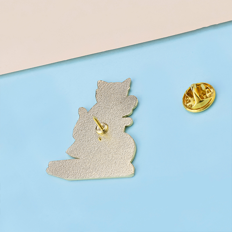 Cat Scientist Teacher Pin