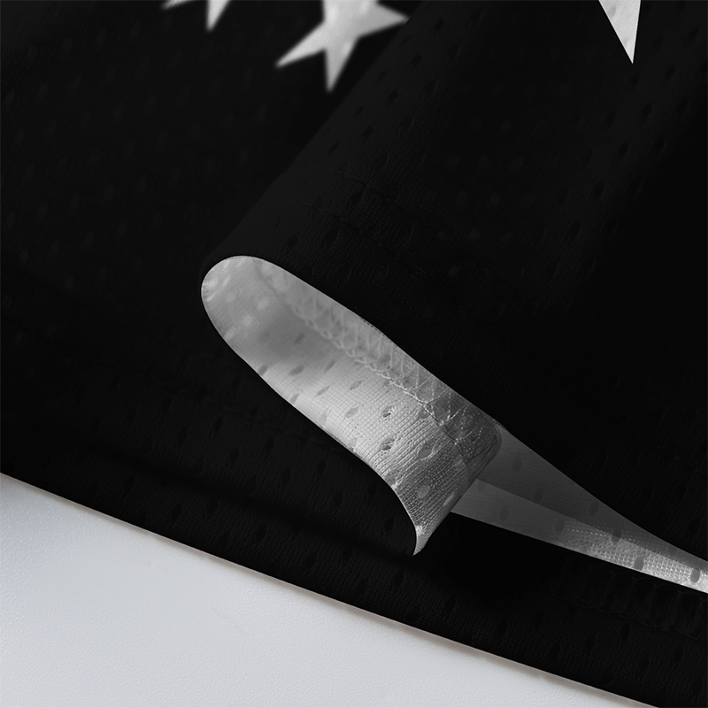 Personalized Name And Number Black And Pink Contrast Teacher Mesh Jersey