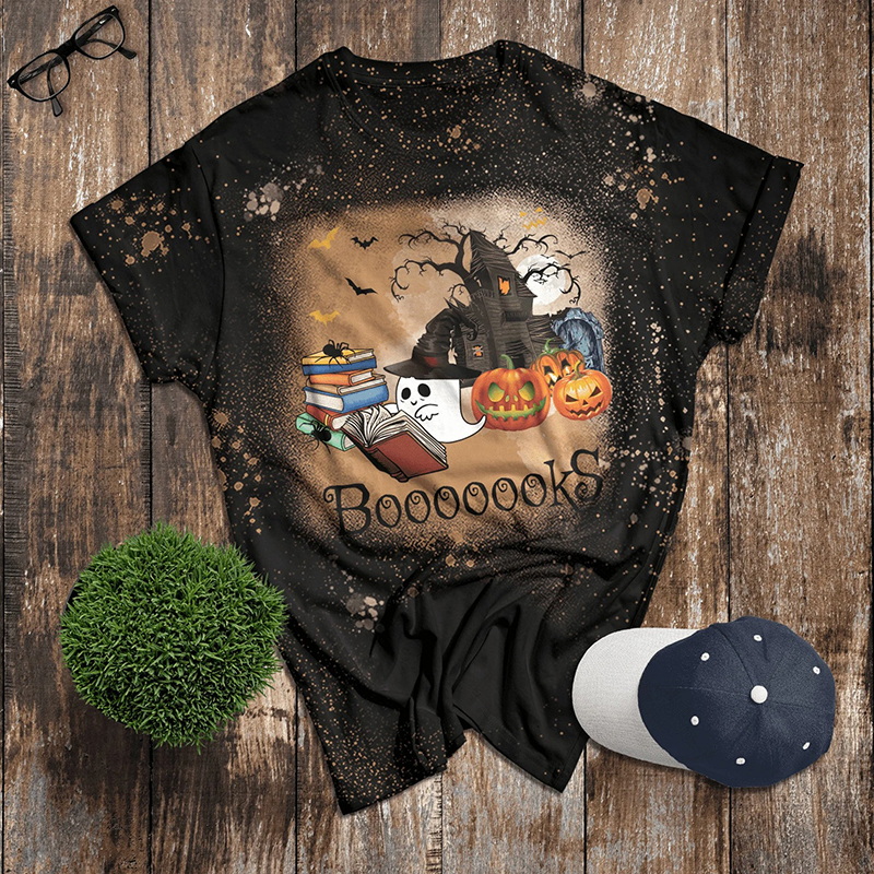 Booooks Teacher Printed T-Shirt