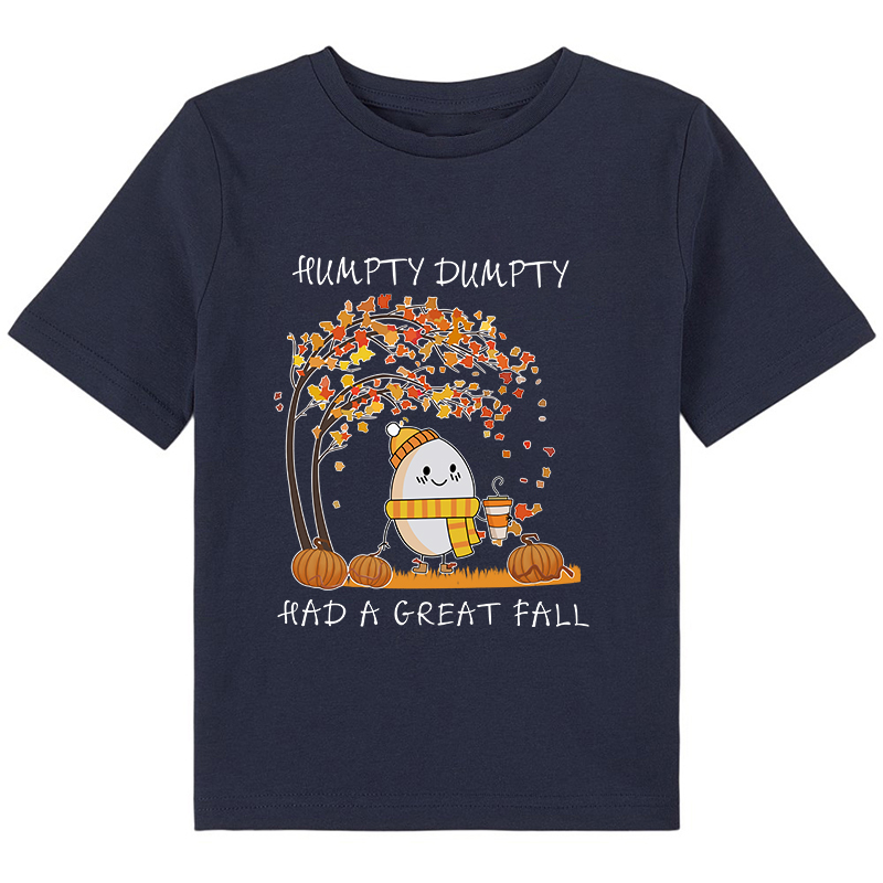 Humpty Happy Autumn Happy Fall Class T-Shirt