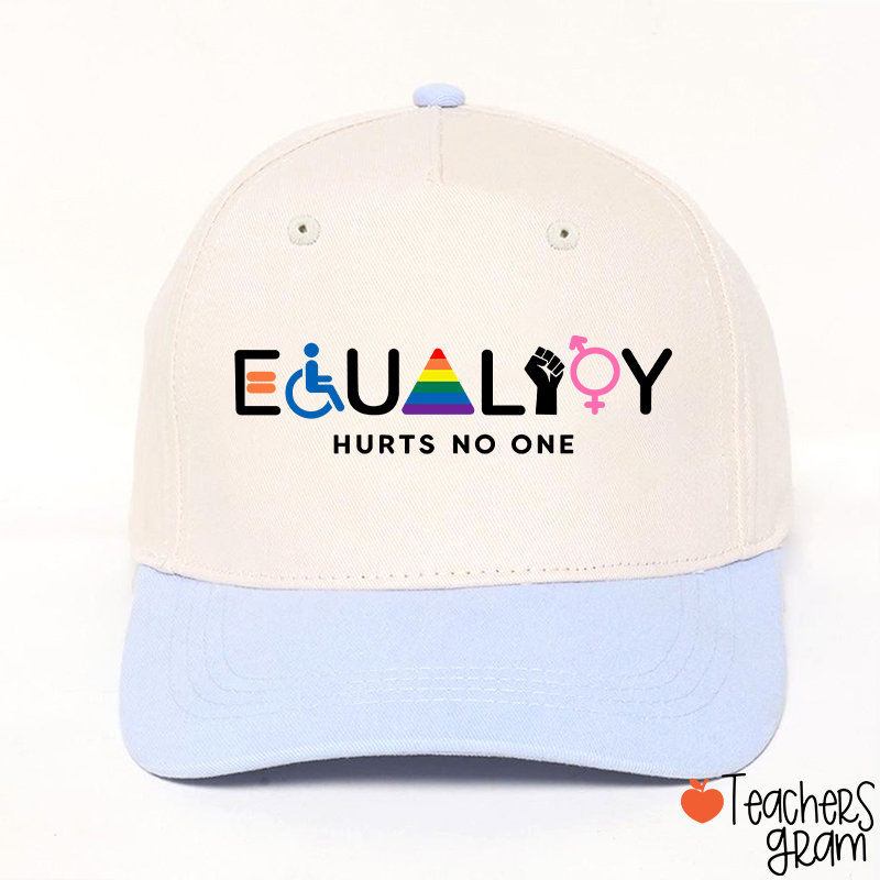 Equality Hurts No One Teacher Baseball Cap