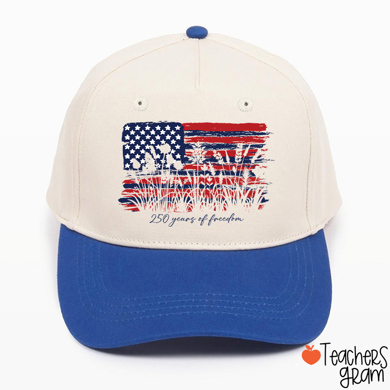 Land Of The Free Home Of The Brave Teacher Baseball Cap