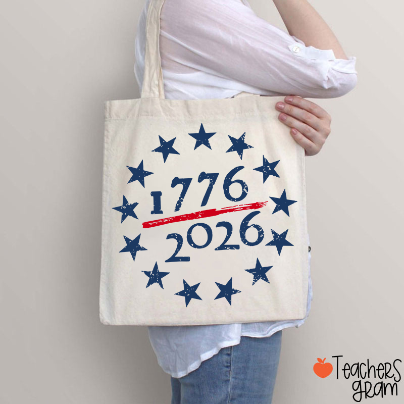 USA 250th Anniversary Teacher Tote Bag
