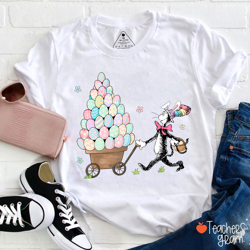 Easter Eggs Children's Books Teacher T-Shirt