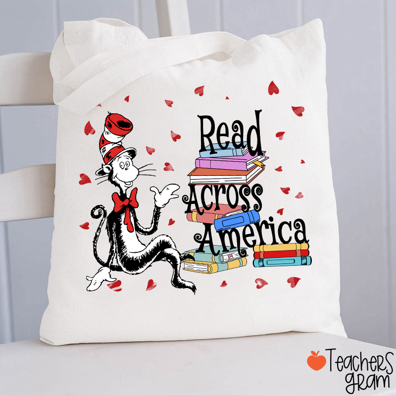 Read Across America Teacher Tote Bag