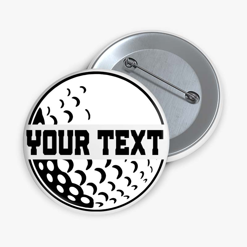 Personalized Sports Team Teacher Pinback Button