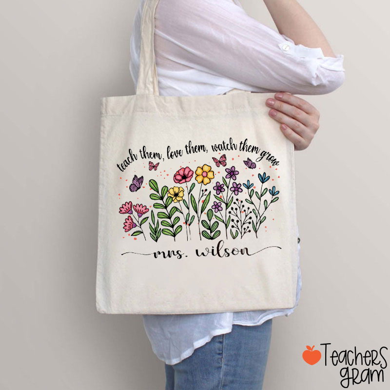 My Name Is Alexander Hamilton Teacher Tote Bag